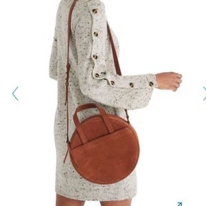 Madewell Donegal Button Sleeve Wool Blend Sweater Dress Size Small